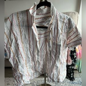 Madewell Top- just wrinkled